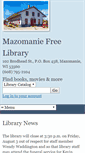 Mobile Screenshot of mazolibrary.org